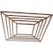 Ekena Millwork Raven Wood Fretwork Pierced Ceiling Medallion, Walnut, 18"OD x 6 5/8"ID x 1/4"T CMWP18X18X0250RAWA - alternate 4